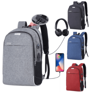 Business backpack USB charging large-capacity computer backpack school bag casual fashion password lock travel backpack SP317
