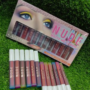 Nude Matte Lipgloss Pack Of 12