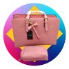 LOVEVOOK Laptop Tote Bag for Women, Waterproof PU Leather Work Computer Satchel Bags 15.6 Inch Briefcase Bag with USB Charging Port Office Shoulder Messenger Purse 2pcs Set, Navy - Image 7