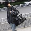 Sports Gym Bag, Men's Sports Bag with Shoes Compartment and Wet Pocket, Waterproof Travel Duffel Bag, Foldable Lightweight Gym Bag 35L for Sports, Travel, Swimming, Football, Basketball - Image 4