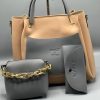 Fashion design Cheap Price Lady bag set Women Bag PU Handbags from china - Image 11