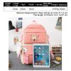 4pcs Backpack Suit BT21 Kpop Backpack+Shoulder Bag+Handbag+Pencil Case Girls Kawai Stationery Supplies Fashion School Bag - Image 6