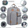 Versatile Baby Diaper Bag with Tons of Compartments, Built-in Stroller Straps and Changing Pad - Image 3