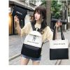 Sac à dos en toile pour adolescente, ensemble de 3 pièces, sac à dos pour lycée, mode voyage, livres pour femmes, cartable pour adolescente, 2023 - Image 2