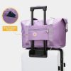Travel Duffel Bags Extra Large Size Nylon Expandable Weekender Luggage Tote Bag for Women - Image 3