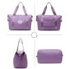 Travel Duffel Bags Extra Large Size Nylon Expandable Weekender Luggage Tote Bag for Women - Image 4