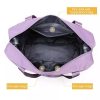 Travel Duffel Bags Extra Large Size Nylon Expandable Weekender Luggage Tote Bag for Women - Image 6
