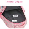 Backpack Set Girls Teens Lightweight Canvas School Bookbag Daypack Bags - Image 6