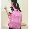 Backpack Set Girls Teens Lightweight Canvas School Bookbag Daypack Bags - Image 3