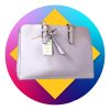 LOVEVOOK Laptop Tote Bag for Women, Waterproof PU Leather Work Computer Satchel Bags 15.6 Inch Briefcase Bag with USB Charging Port Office Shoulder Messenger Purse 2pcs Set, Navy - Image 8