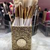 BH Cosmetics Elegance Brush Set- Pink, White Studded Elegance - Image 9