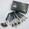 BH STUDIO PRO Professionnels Makeup Brush Set of 13 - Black - Image 3