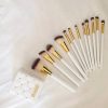 BH Cosmetics Elegance Brush Set- Pink, White Studded Elegance - Image 2