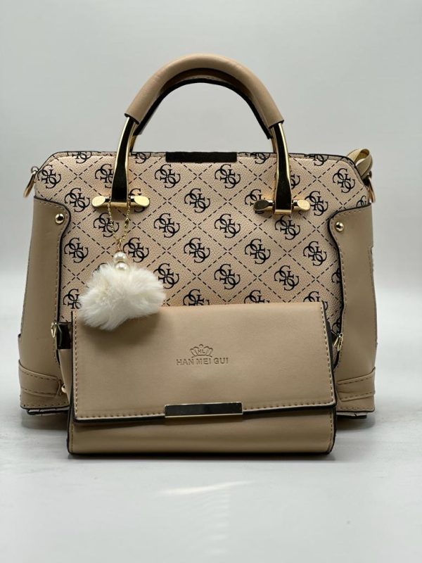 2 Pcs Women High Quality Branded Handbag in Pakitan