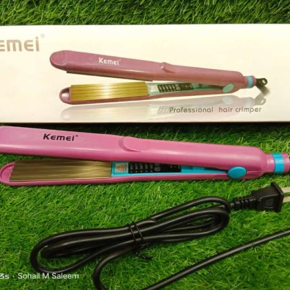 SHOP KEMEI HAIR CRIMER STRAIGHTENER in Pakistan