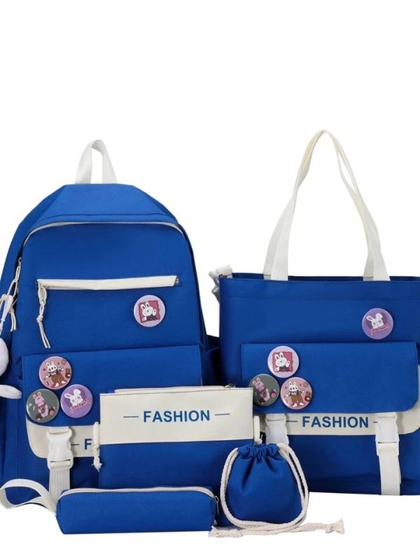 Buy 4 Pcs backpack set in Pakistan