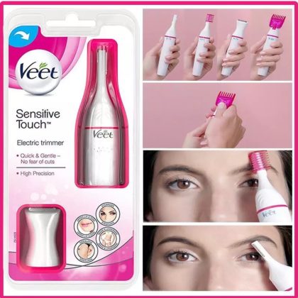 Buy Veet Sensitive Touch Hair Trimmer Hair Remover For Women