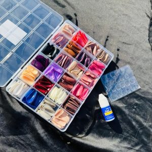 24 Color nails set