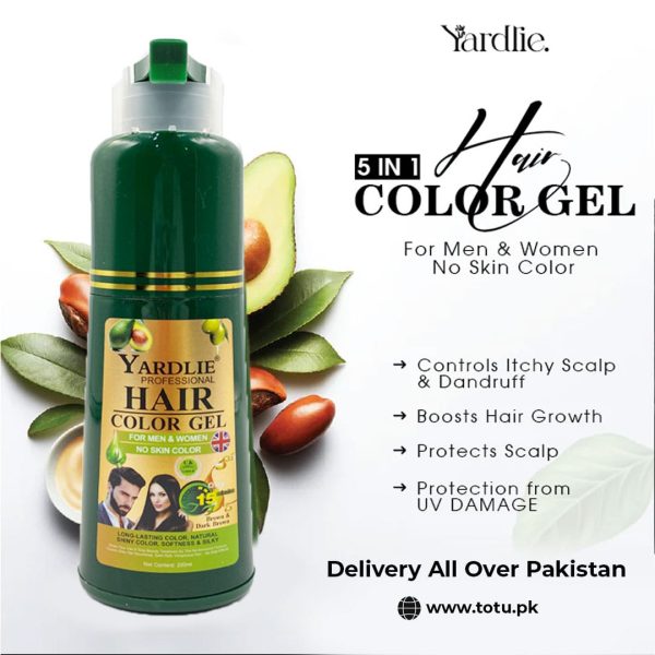 Yardlie Hair Color Gel for Men & Women 200ml in Pakistan