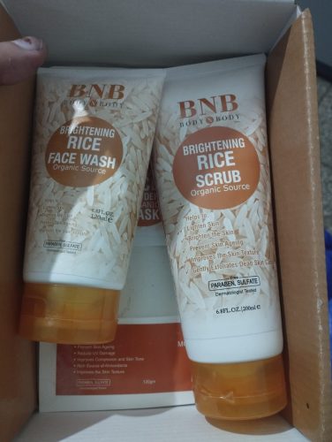 BNB Rice Glow Whitening Kit 3 in1 photo review