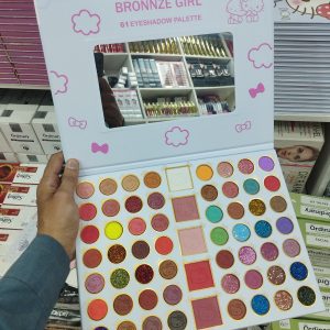 Bronnze Girl Makeup Platter Kit 61Colors