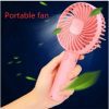 Electric Rechargeable Mini Fan / Portable USB Rechargeable Hand Held Air Conditioner Cooler Fan
