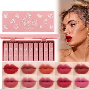 Pack of 10 Dragon Ranee Lipstick Set