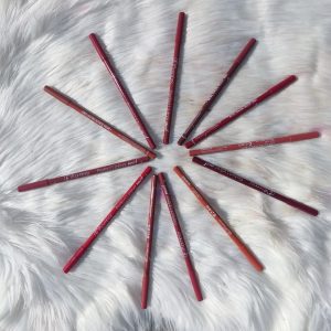 Flormar Matte Lip Liner Slim Pencil Nude Color Pack of 12 pack