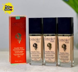 Emelie Foundation Full Coverage Skin Foundation Shade 1,2,3