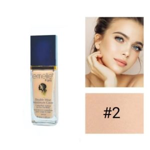 Emelie Foundation Full Coverage Skin Foundation Shade 1,2,3