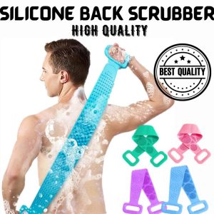 Silicone Back Bath Body Belt