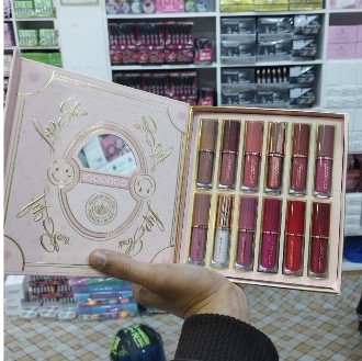 IGOODCO Lip Gloss Set – Pack of 12 Long-Lasting Shiny Lip Glosses