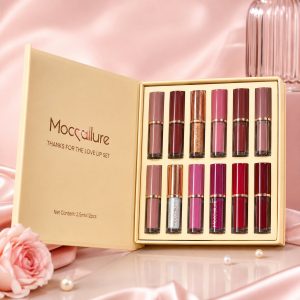 Moccallure Thanks For The Love 12-Piece Lip Gloss Set – Multi-Shade Collection