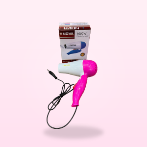 Mini Nova Hair Dryer | Compact Portable Hair Dryer Pakistan
